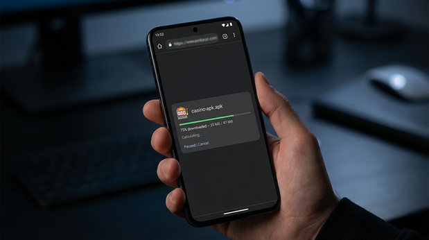Main screen of gv777 apk page for PK players