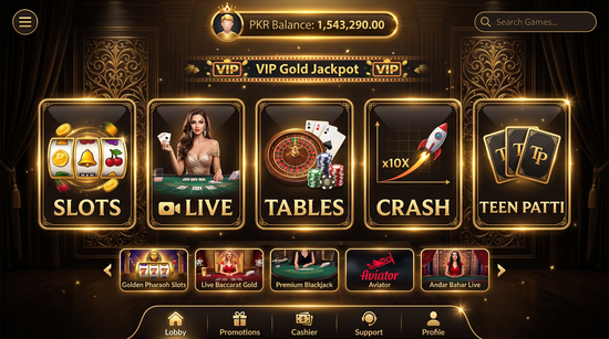 Main screen of gv777 casino page for PK players